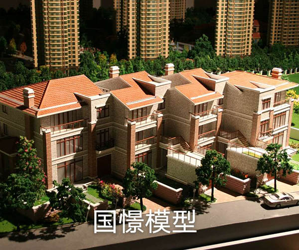 浦江县建筑模型